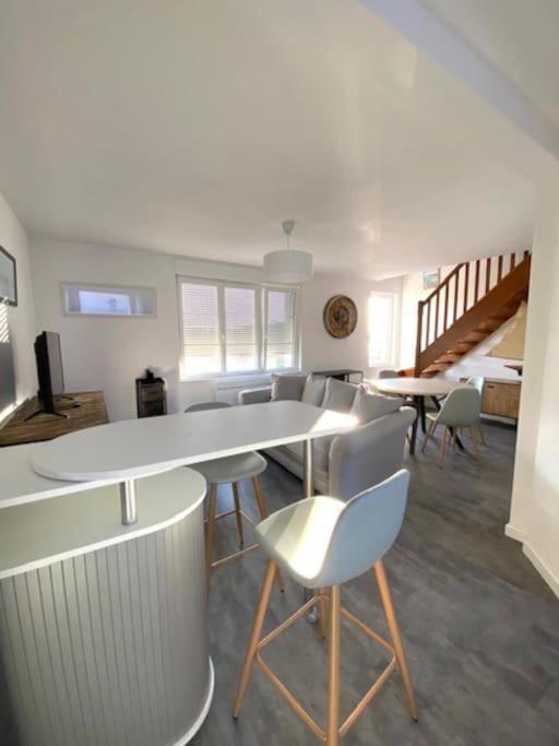 Appartement La Capitainerie Beau Duplex Face Port De Plaisance à Étaples Extérieur photo