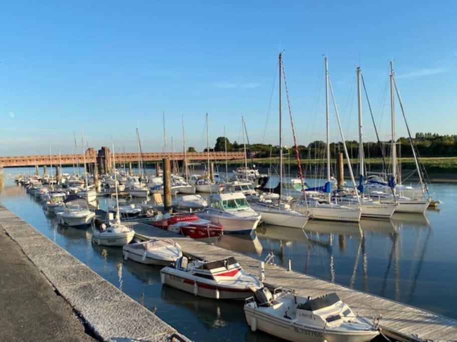 Appartement La Capitainerie Beau Duplex Face Port De Plaisance à Étaples Extérieur photo